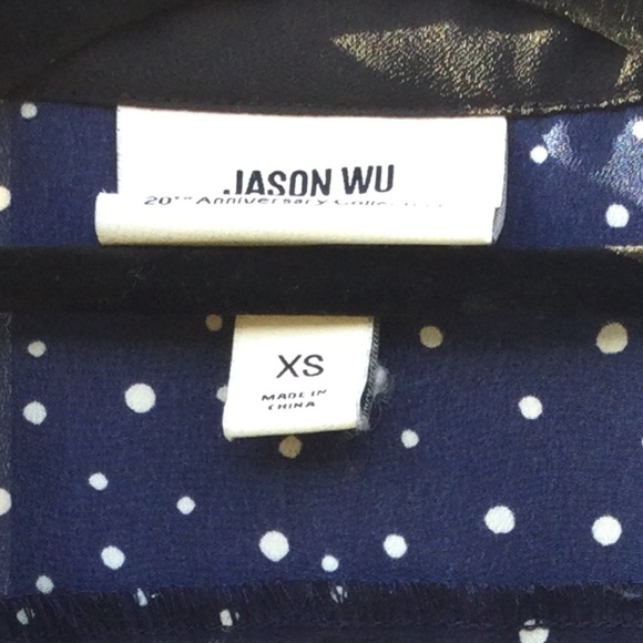 Jason Wu for Target Navy Polka Dit Sleeveless Dress - Picture 4 of 10